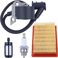 BR400 Ignition Coil Spark Plug Kit For Stihl BR340 BR340L BR380 BR400 BR420C BR420 Magnum SR420 SR34