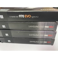 Ssd SAMSUNG 970 PRO, 970 EVO, 980 PRO 512GB 1TB M.2 NVME