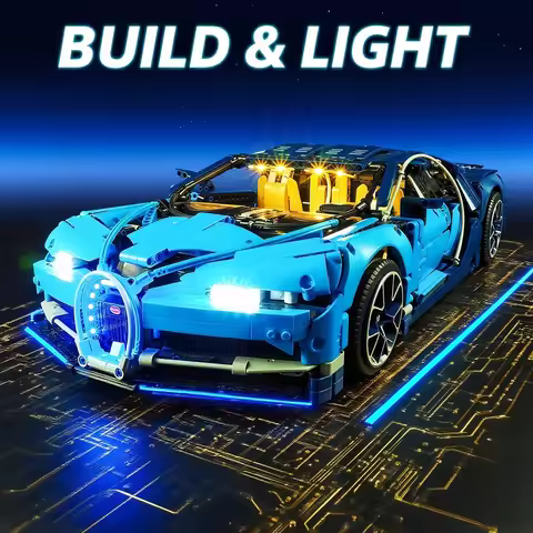 (Not Lego Building Blocks) LED Light For LEGO Technic Bugatti Chiron 42083 Race Car Decorative Lamp 