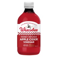 Wescobee Honey Infused Apple Cider Vinegar, 500g (Assorted)