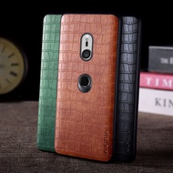 Case for Sony Xperia XZ3 XZ4 5 III funda Premium Crocodile Pattern Leather cover coque for sony xper