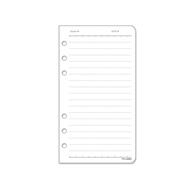 Zhuyou B6/32K 6-Hole Universal Manual Inner Page/Horizontal Line Loose-Leaf/Handbook Page/80lbs/40 S