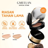GMEELAN CUSHION Black Truffle Zinc PCA Antioxidant Air Cushion 7g+10g Evens Skin Tone Foundation Fac