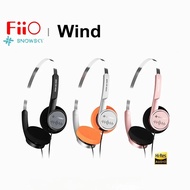 FiiO Snowsky Wind 3.5mm HiFi Sound On-Ear Headphones 40mm Diaphragms driver Earphones with Microphon