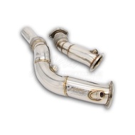 BMW M3, M4 & M2 Competition F80 F82 F87 S55 2015 – 2019 3 Inches High Flow Cat-less Stainless Steel 