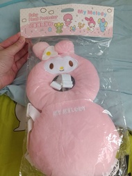 全新 sanrio Melody 幼兒學步護頭護頸背枕