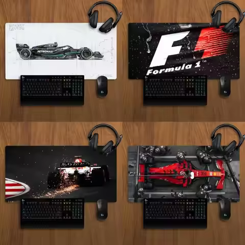 Formulas 1 F1 Mousepad Non-slip Lockedge Office Student Gaming Thickened Large 900x400 Writing Mat C