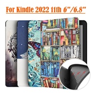 Silicon Magnetic Case For 6 Inch Kindle C2V2L3 2022 All New 11th Generation 6.8'' Paperwhite 5 2021 M2L3EK Cover Sleeve Funda