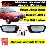 Nissan Datsun Sunny 130Y B11 Extra 2 Manual Door Side Mirror 1985 - 1995 New