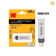 Kodak K273 Pendrive 2 in 1 USB 3.2+Type C Flash Drive