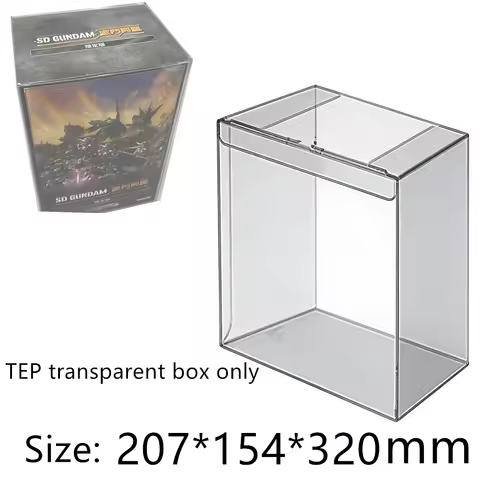Transparent Box Protector For SD Gundam Battle Alliance/PS4 Collect Boxes TEP Storage Game Shell Cle