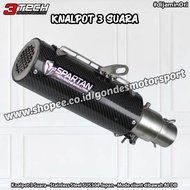 Knalpot Spartan GP 3 Suara Buat 250 cc 2 Silinder Original