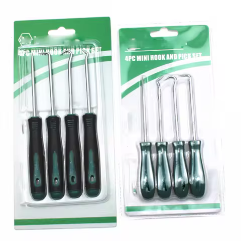 4Pcs Oil Seal Screwdrivers Set Car Auto Vehicle Pick Hooks For Garages General-Plumbers Mechanics Wo