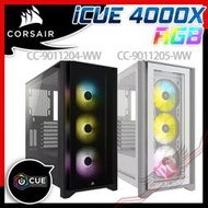 [ PCPARTY ] 海盜船 Corsair 4000X RGB 鋼化玻璃中塔ATX 機殼