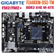 Gigabyte Original A68HM FM2 motherboard for  GA-F2A68HM-S1 F2A68HM-DS2 DDR3 Socket FM2 A68HM F2A78M-