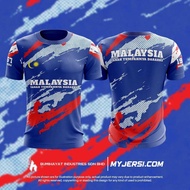 READY DESIGN (𝟏𝟎) BAJU SUBLIMATION MERDEKA 2025 - KAIN MICROFIBER _ MERDEKA _ PATRIOTIK _ JERSEY 68T