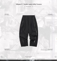 Goopi “MEquip-P1” Double Layers Utility Trousers - Black 2號 （master piece)