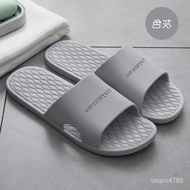 Q💕Hotel Slippers Five-Star Women's Summer Non-Slip Hotel Bath Shower Center Men's Slippers