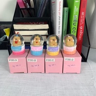 Cute cartoon Capybara CP2 ball for table, decorative cartoon CP2 snow globe, makes a meaningful gift