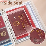XINYUE Document Storage Bag, 7-in-1 A4/A5/B5 Zip File Bag, Transparent Design Waterproof Loose-leaf 