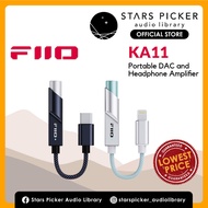 [PM FOR BEST PRICE] FiiO KA11, Dongle DAC and Amplifier, Type C or iP Compatible, Portable Digital A