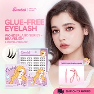 [SHIP ON 24 HOURS]  DOROLAB Eyelash【Glue-free eyelashes】【Wonderland Series】Eyelash extension set【Bra