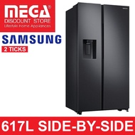 SAMSUNG RS64R5304B4/SS 617L SPACEMAX SIDE-BY-SIDE FRIDGE (2 TICKS) (NON-PLUMBING) + FREE $50 VOUCHER BY SAMSUNG