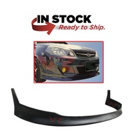 Proton Saga FL FLX (2011) MIVEC Style Front Skirt Skirting Bumper Lower Lip Spoiler Polyurethane PU Bodykit - Raw Material Rubber