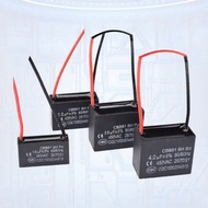 1 pcs 1.2UF/2UF/1.5UF/2.5UF fan capacitor motor running starting ceiling fan starting capacitor