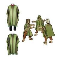 Encanto Bruno Madrigal Cosplay Costume - Adult & Kids Dress with Cape for Role-Play