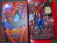 全新只打開個盒檢查，但盒損 Hottoys hot toys mms426 spiderman deluxe version 蜘蛛俠 豪華版