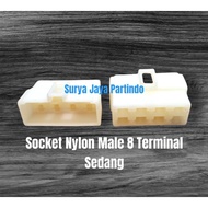 LARGE 8 PIN SOCKET LARGE 8 PIN SOCKET/ 8 PIN MOTORCYCLE SOCKET/ Automotive