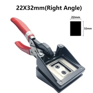 22*32mm 25*35mm 35*45mm ID Card License Puncher Cutter Manual Right Angle Phase Cutter Photo Scrapbo
