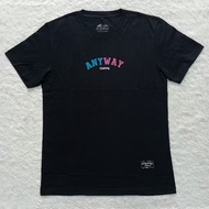 Anyway Short Sleeve T-Shirt "ANYWAY clothing" Black 725