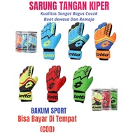 Lotto goalkeeper gloves, bone quality, 100% Original, genuine, available