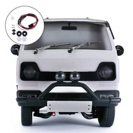 Baoblaze RC kim loại chống Bộ cản va chạm thanh cản phù hợp cho WPL D12 quy mô 1/10 RC trôi xe bán t