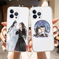 TK-1 The Untamed Phone Case Transparent For Iphone 14Pro 11 12 13 Pro Max Mini 6 6s 7 8 Plus X XR XS