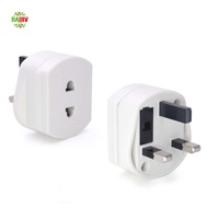 RADIV EU to UK Socket Adapter Toothbrush Electric Power Shaver Power Plug Adapter EU Plug Converter 