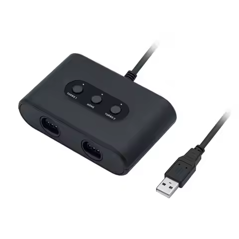 MayFlash MF103 Convertor 2 Ports N64 Controller Adapter for Nintendo Switch/NS 2/Windows PC - Gaming