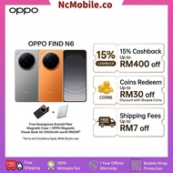 [NEW] OPPO Find N6 (16GB RAM + 512GB ROM) Foldable l Co - developed with HASSELBLAD l Al Phone