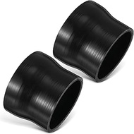 Datanly 2 Pack Silicone Hose 3'' Long Silicone Reducer Coupler Hose 4-ply Reinforced for Turbo, Inte