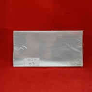 Glass Bag Envelope Clear Size 3.5" x7"