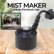 MIST MAKER MESIN ALAT PEMBUAT KABUT EMBUN ASAP AIR AKUARIUM MESIN UAP EMBUN FOG MAKER