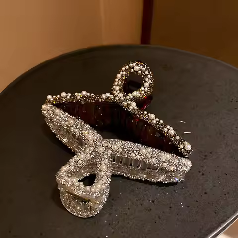 188CM Full Snake Rhinestone Hair Claws Women Multifunction Hair Accessories Shiny Crystal Headdress