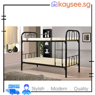 kaysee| Ready Stock|Tiane Metal Double Decker Bed Frame