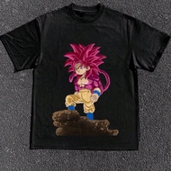 220g Heavyweight Pure Cotton, Super Saiyan God Rose Goku T - Shirt