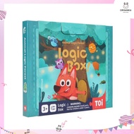 ตัวต่อพัซเซิลแม่เหล็ก Toi Logic Box : Animal Logic Forest เหมาะสำหรับเด็ก 3 ขวบขึ้นไป