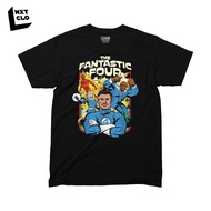 FANTASTIC 4 SHIRT DESIGN - REGULAR FIT - UNISEX - CREW NECK