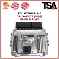 ECU HYUNDAI I10 1.1CC - 39104-02075 [0098] ENGINE TRANSMISSION CONTROL UNIT PLUG & PLAY