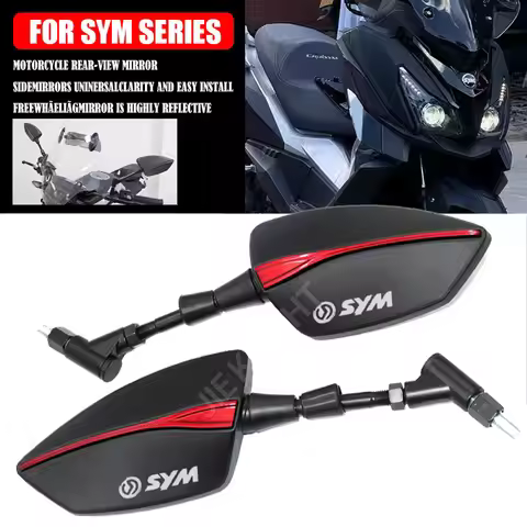 The New High Quality Universal Motorcycle Mirror Rearview Rearview Mirror For SYM CRUISYM GTS 300 GT